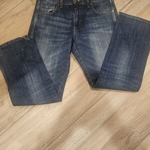 Wrangler Men's Dark Blue Relaxed Jeans